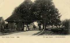 15407 Gezicht op het tolhuis aan de Zeisterweg te Woudenberg.